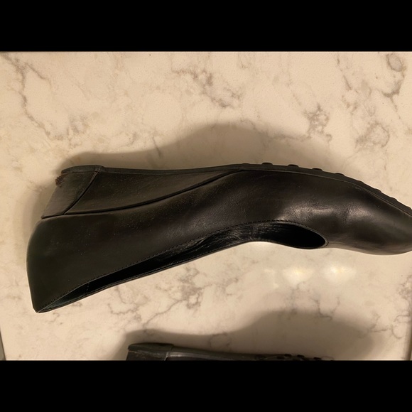 Tods black low wedge - Picture 3 of 7